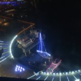 【ラグナシア】観覧車から見るイルミネーションの夜景は最高！三河湾の夜景が絶景でした